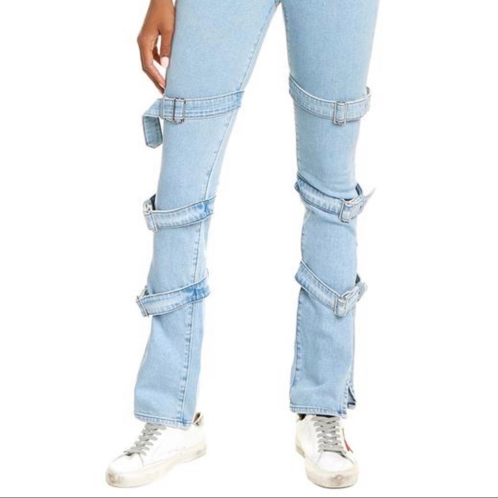 Cotton Citizen blue jeans